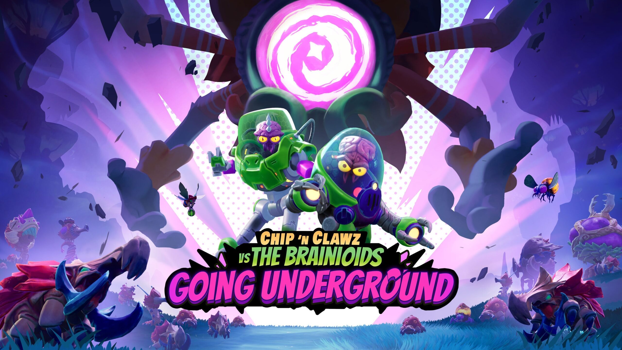 La Nueva Expansión “Going Underground” Lleva a “Chip ‘n Clawz vs. The Brainioids” al Subsuelo