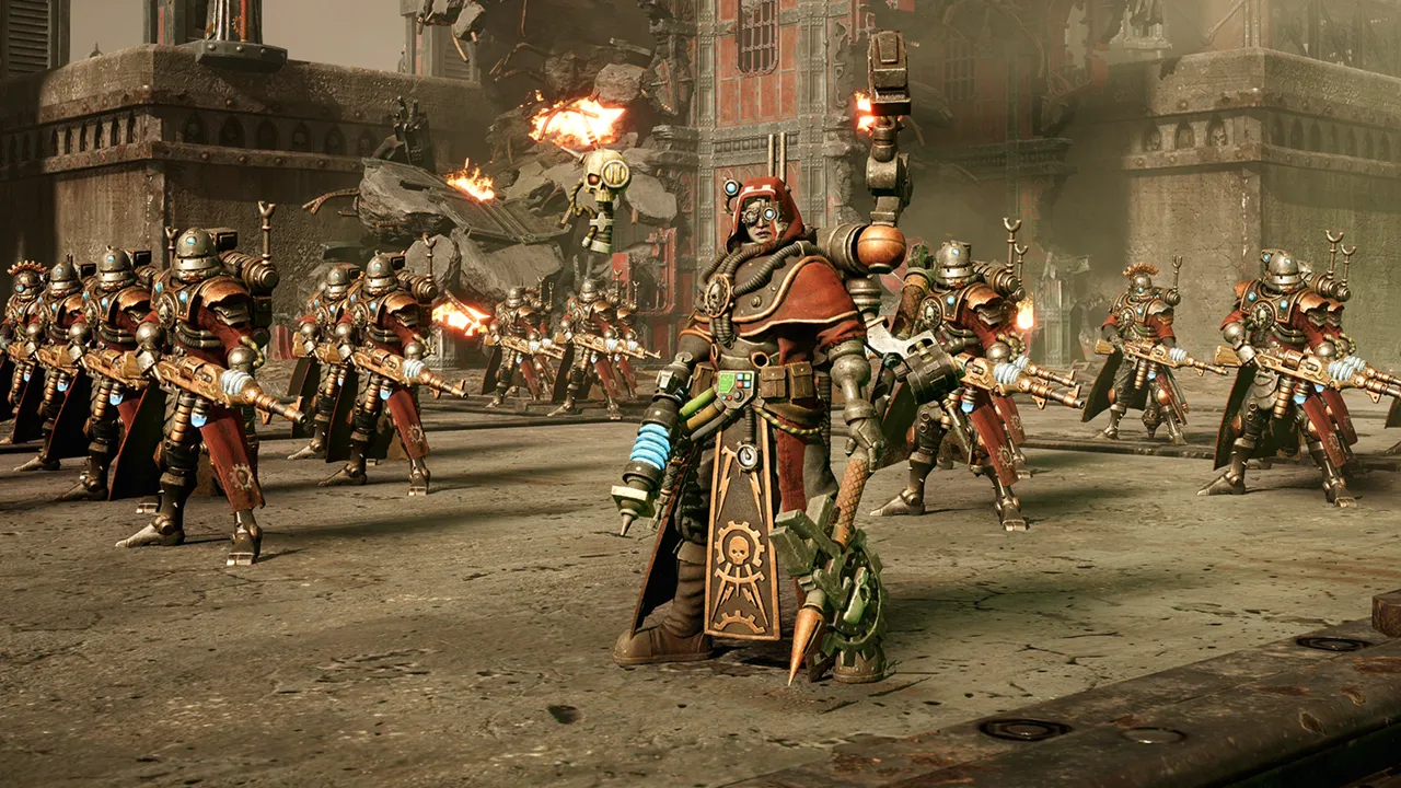 Dawn of War IV Unveils Adeptus Mechanicus in Thrilling New Gameplay Trailer!